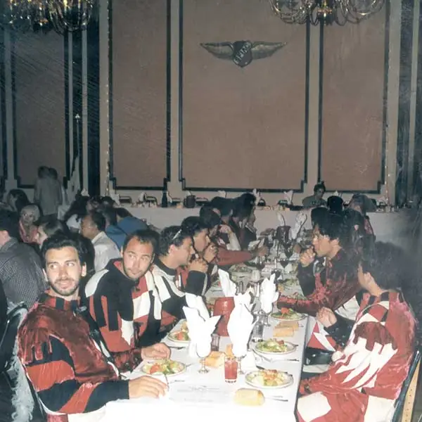 Sbandieratori di Assisi ad Assisi nel 1999, foto d’archivio
