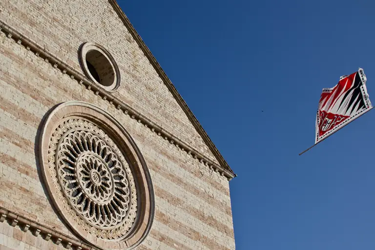 Sbandieratori di Assisi ad Assisi nel 2013