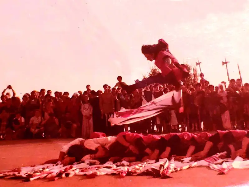 Il Fiocco: salto di Anselmo, 1977