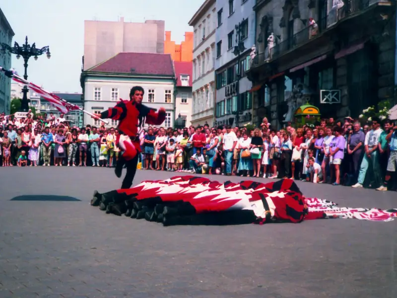 Il Fiocco: salto di Pilucco, 1989