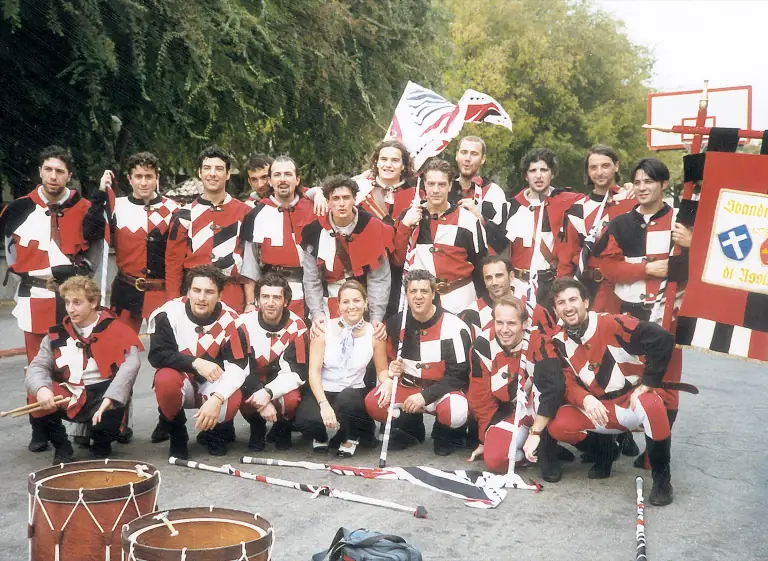Sbandieratori di Assisi a USA nel 1996