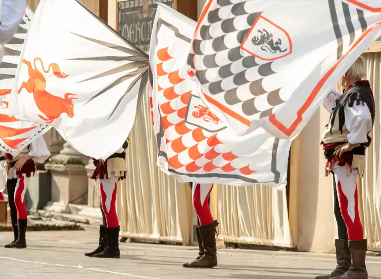 Sbandieratori di Assisi ad Assisi nel 2025