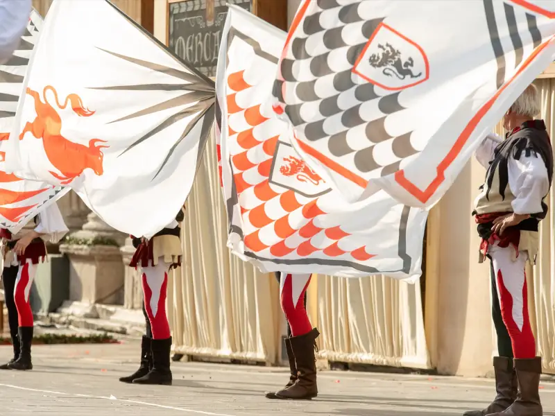 Sbandieratori di Assisi ad Assisi nel 2025